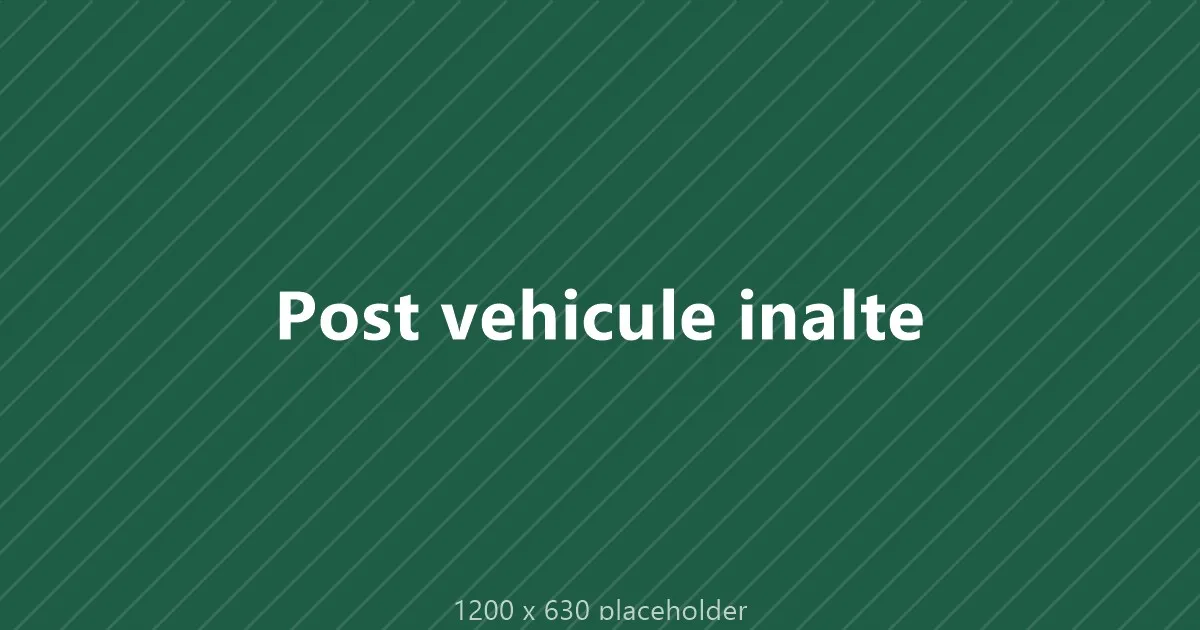 Dubă parcată într-un post de spălare auto cu spațiu generos pe verticală